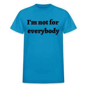 Unisex Gildan Ultra Cotton Adult T Shirt - turquoise