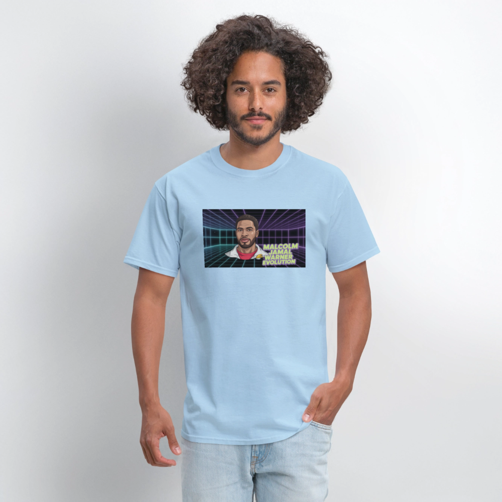 Unisex Classic Malcolm Jamal Warner T Shirt - powder blue