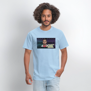 Unisex Classic Malcolm Jamal Warner T Shirt - powder blue