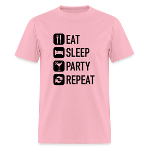 Unisex Classic Custom Party Repeat T Shirt - pink