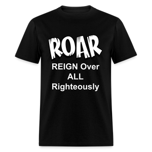 Unisex Classic ROAR T Shirt - black