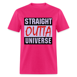 Unisex Straight Outta Compton T Shirt - fuchsia