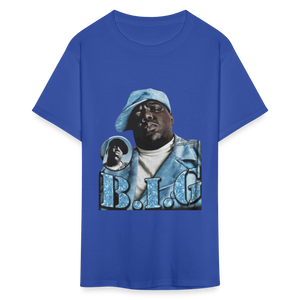 Unisex Classic Biggie Print T Shirt - royal blue