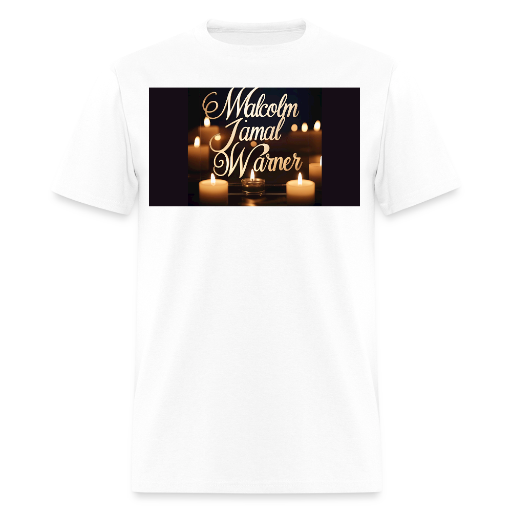 Unisex Malcolm  Theo T-Shirt - white
