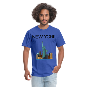 Unisex Classic  New York T Shirt - royal blue