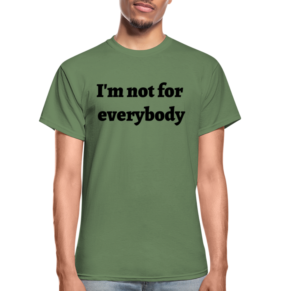 Unisex Gildan Ultra Cotton Adult T Shirt - military green