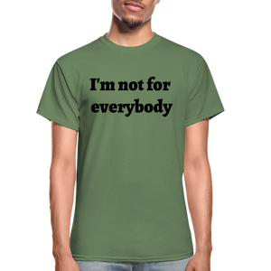 Unisex Gildan Ultra Cotton Adult T Shirt - military green