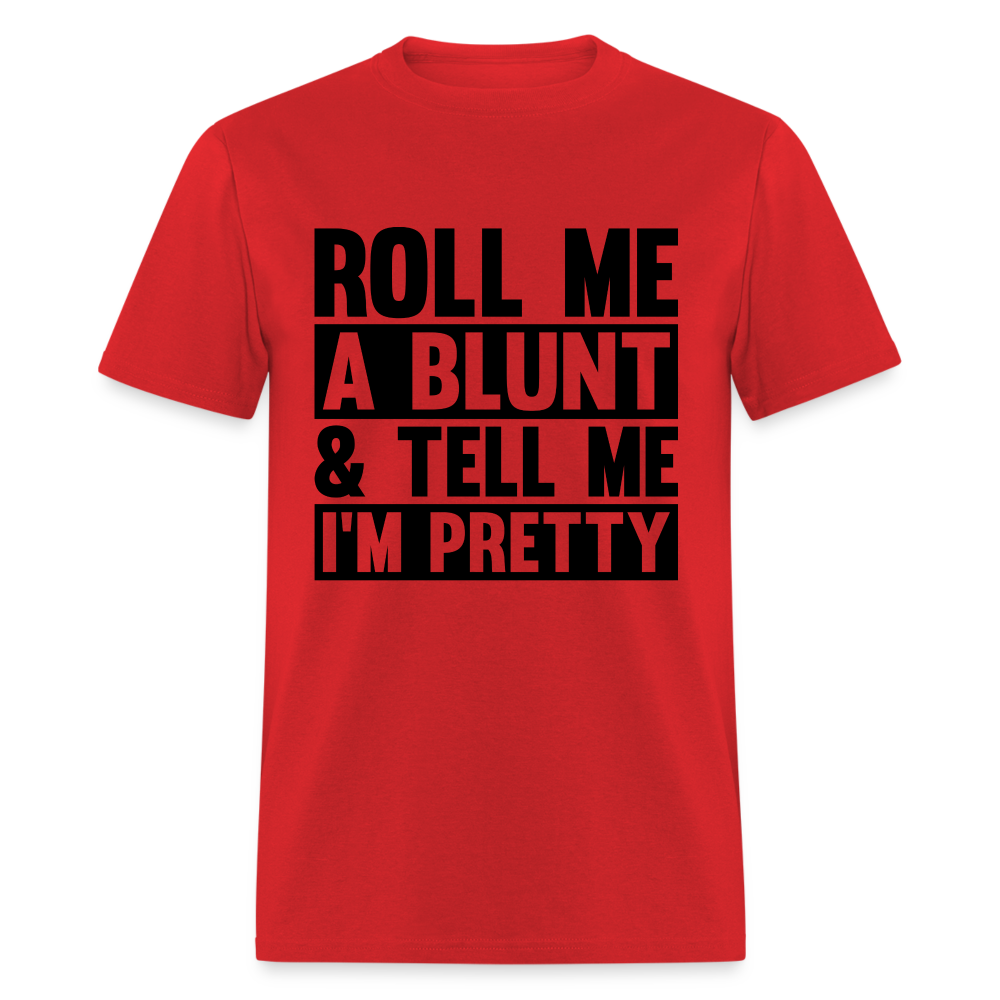 Unisex Roll a Blunt T Shirt - red