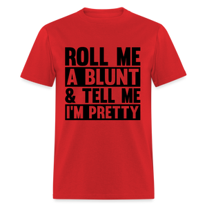 Unisex Roll a Blunt T Shirt - red