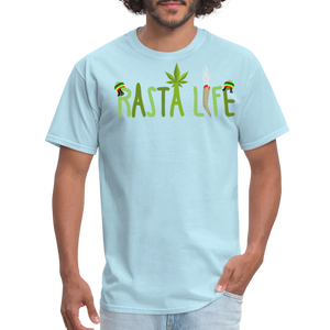 Unisex Classic Custom Rasta T Shirt - powder blue