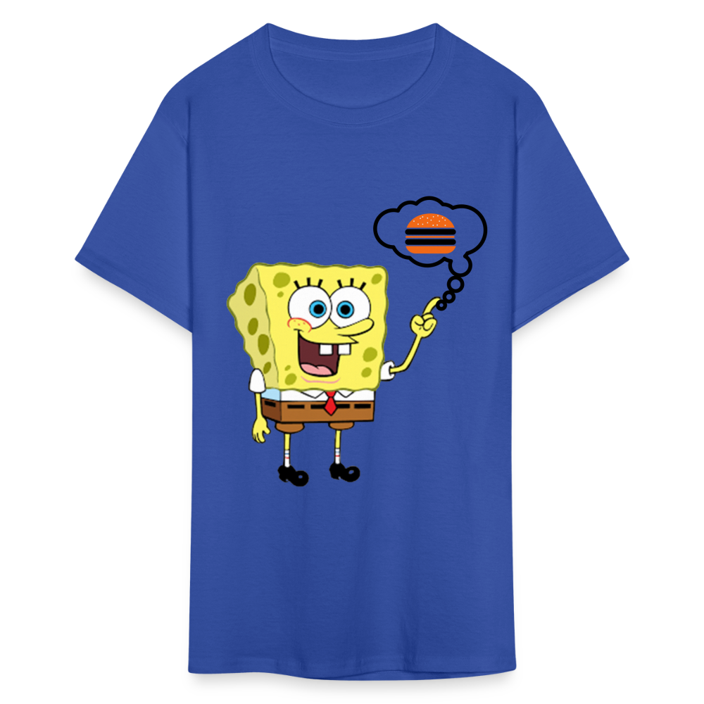 Unisex Classic SpongeBob Custom T Shirt - royal blue