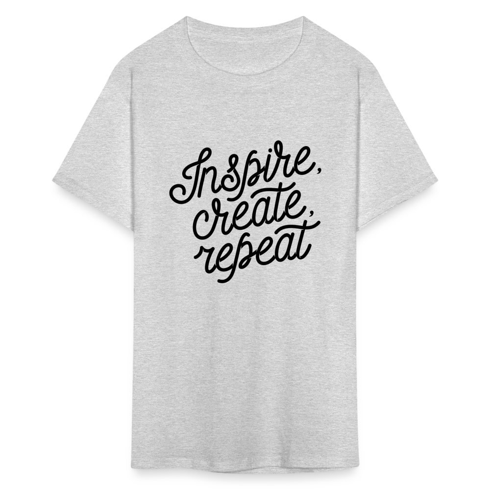 Unisex Classic Inspire Print T Shirt - heather gray