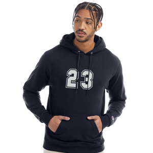 Men's Champion Powerblend Hoodie - navy