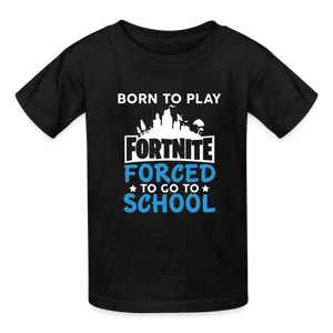 Boys Youth Hanes Tagless Fortnite T Shirt - black