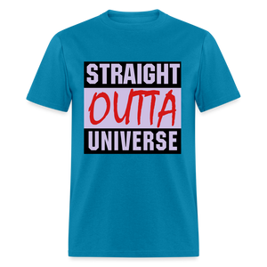 Unisex Straight Outta Compton T Shirt - turquoise