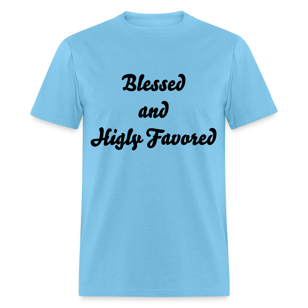 Unisex Spiritual T Shirt - aquatic blue