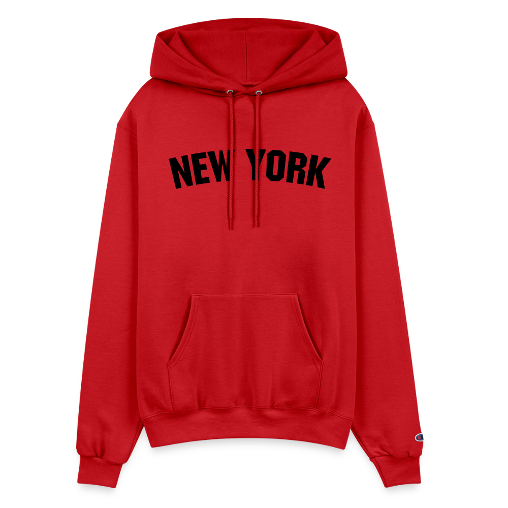 Unisex Champion Powerblend Hoodie - Scarlet