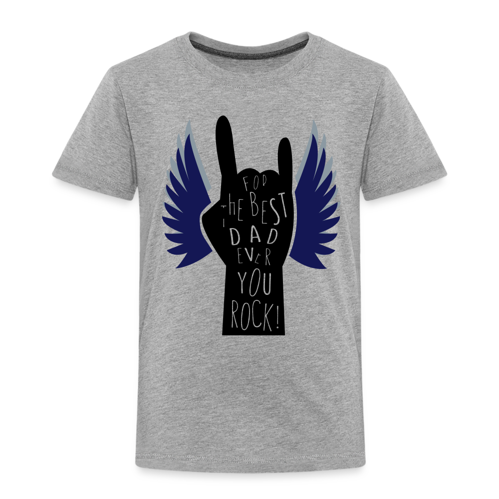 Unisex Premium Father's Day Print T Shirt - heather gray