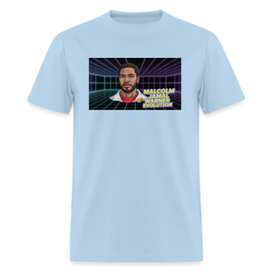 Unisex Classic Malcolm Jamal Warner T Shirt - powder blue