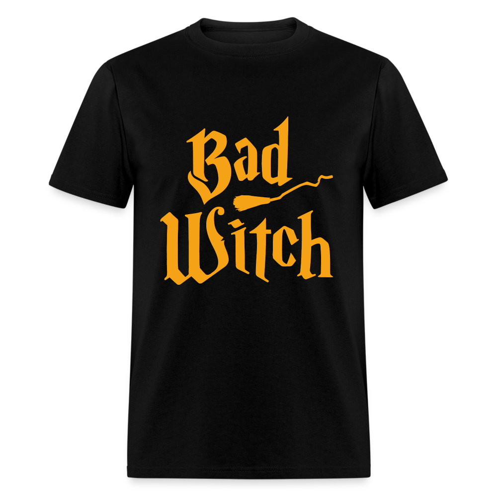 Women's Classic Halloween Print T Shirt - black