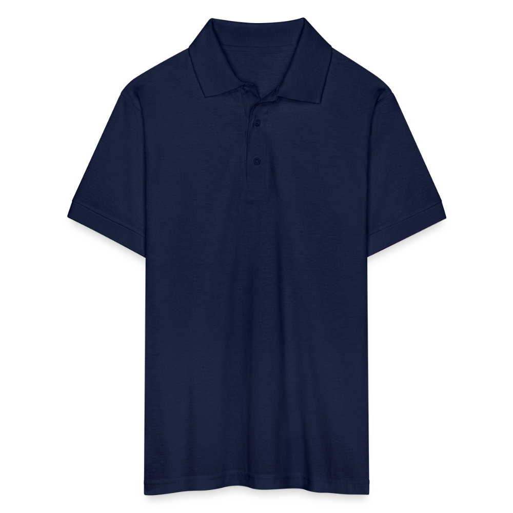 Men's Gildan Unisex 50/50 Jersey Polo - navy