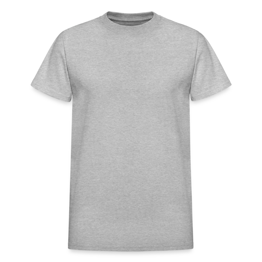 Unisex Adult Gildan Ultra Cotton Print T Shirt - heather gray