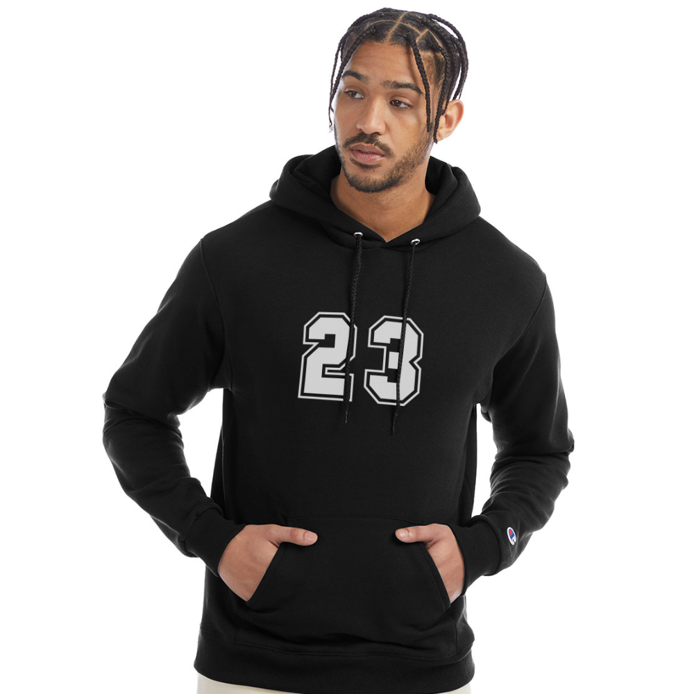 Men's Champion Powerblend Hoodie - black