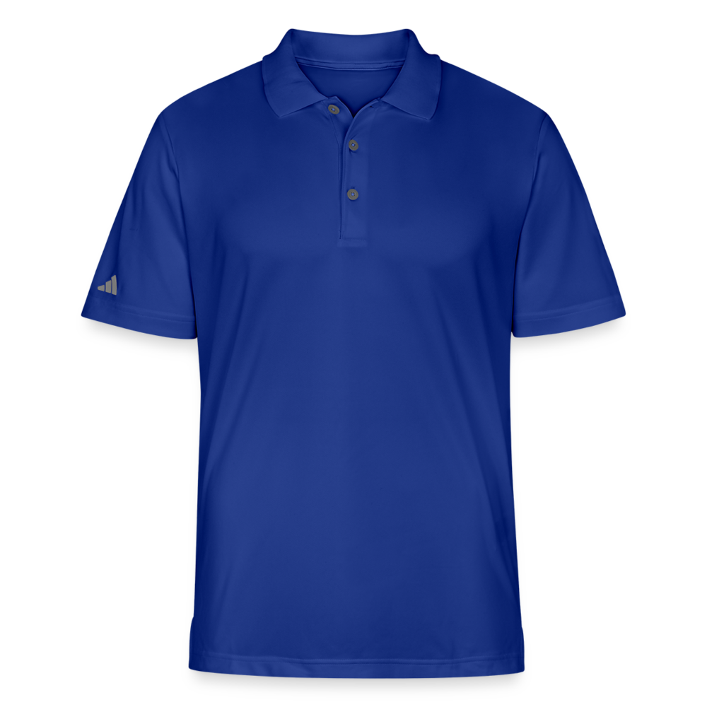 Unisex Adidas Performance Polo Shirt - royal blue