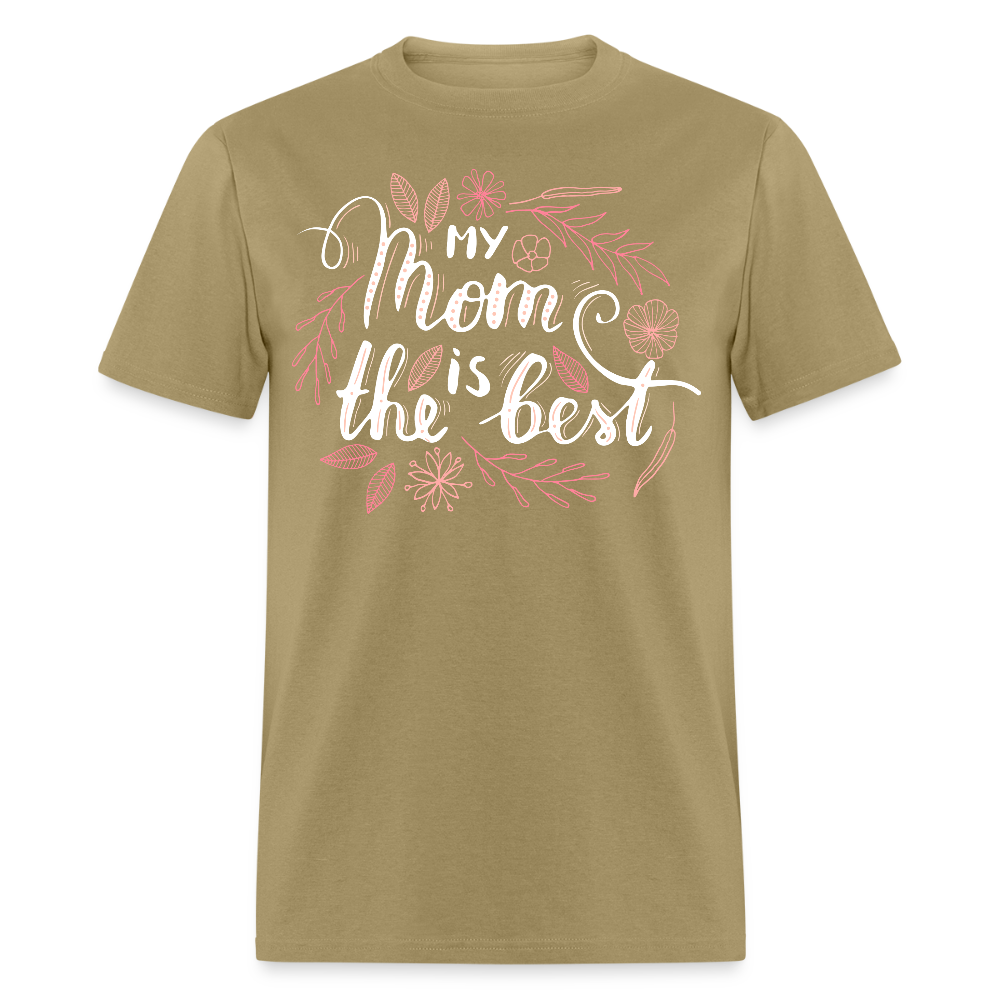 Women's Classic Custom Mother's T Shirt - khaki