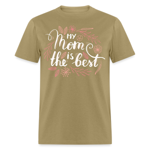 Women's Classic Custom Mother's T Shirt - khaki