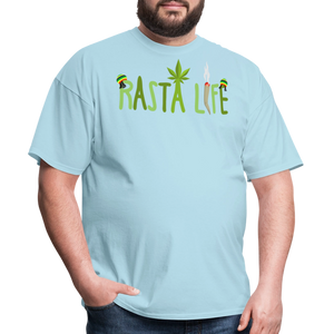 Unisex Classic Custom Rasta T Shirt - powder blue