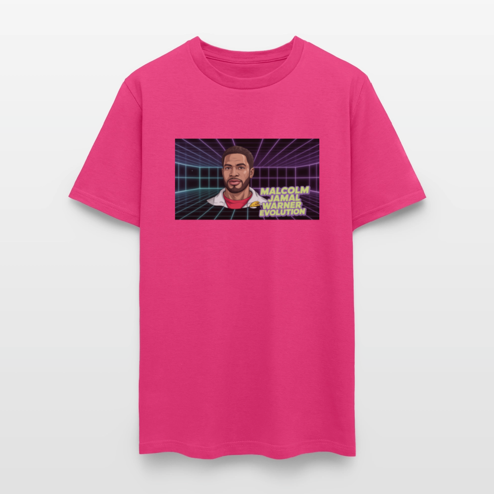 Unisex Classic Malcolm Jamal Warner T Shirt - fuchsia