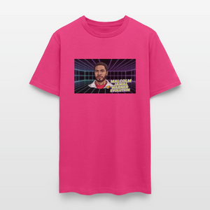 Unisex Classic Malcolm Jamal Warner T Shirt - fuchsia