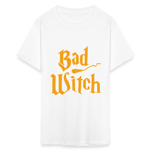 Women's Classic Halloween Print T Shirt - white