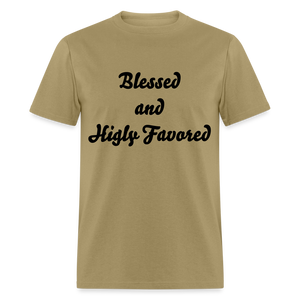 Unisex Spiritual T Shirt - khaki