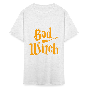 Women's Classic Halloween Print T Shirt - light heather gray