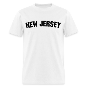 Unisex New Jersey T Shirt - white