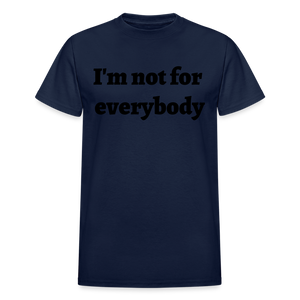 Unisex Gildan Ultra Cotton Adult T Shirt - navy