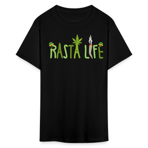 Unisex Classic Custom Rasta T Shirt - black
