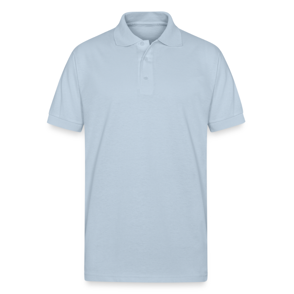 Men's Gildan Unisex 50/50 Jersey Polo - light blue