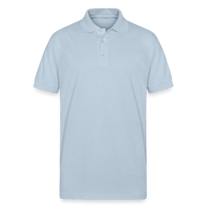 Men's Gildan Unisex 50/50 Jersey Polo - light blue