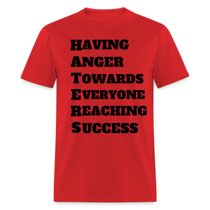Unisex Classic HATERS T Shirt - red