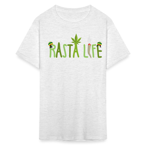 Unisex Classic Custom Rasta T Shirt - light heather gray