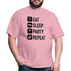 Unisex Classic Custom Party Repeat T Shirt - pink