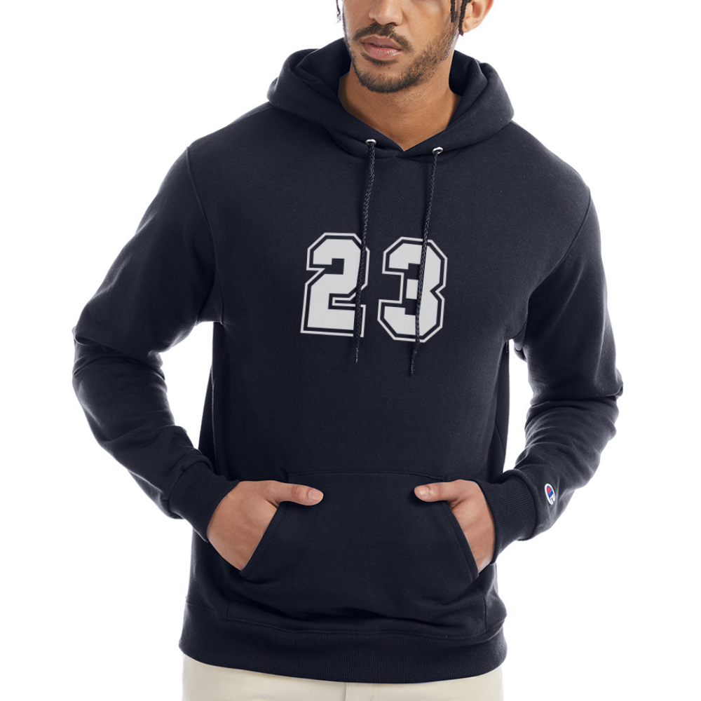 Men's Champion Powerblend Hoodie - navy