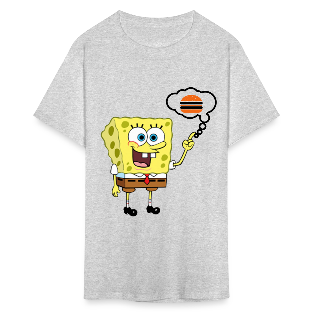 Unisex Classic SpongeBob Custom T Shirt - heather gray