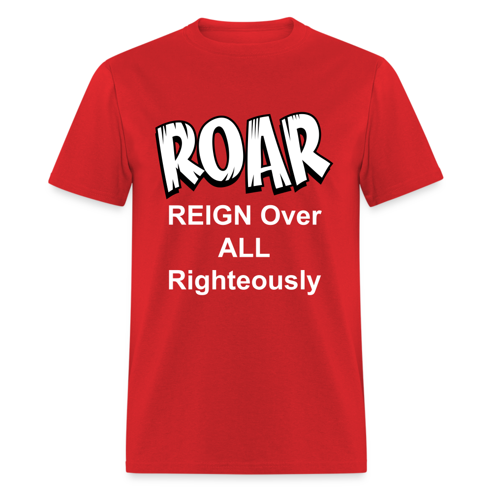 Unisex Classic ROAR T Shirt - red