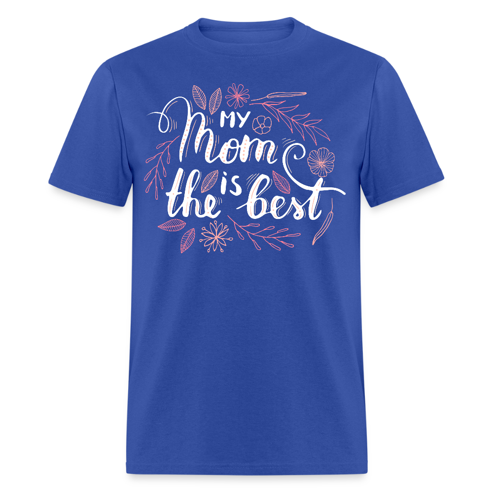 Women's Classic Custom Mother's T Shirt - royal blue