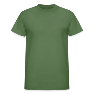 Unisex Adult Gildan Ultra Cotton Print T Shirt - military green