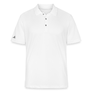 Unisex Adidas Performance Polo Shirt - white